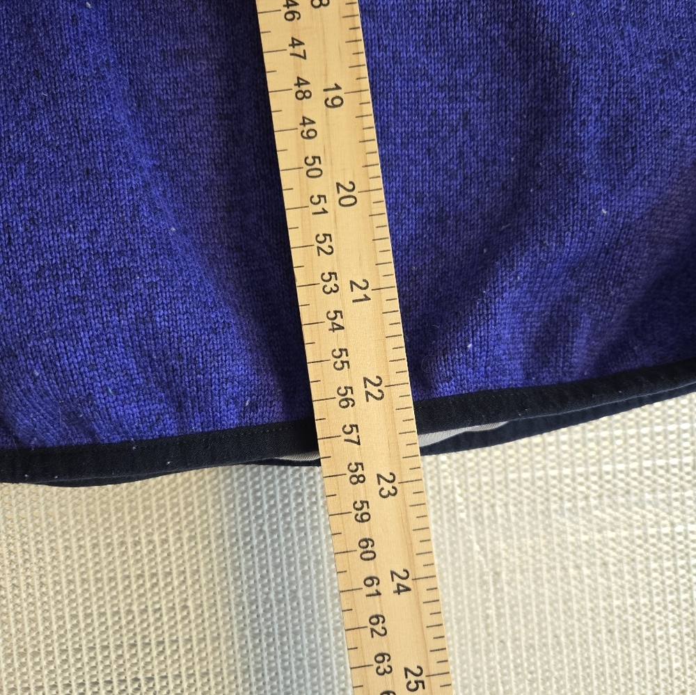 LL Bean Pullover Long Sleeve Sweatshirt Knit Fleece Purple 300193 Youth L 14-16 - Picture 12 of 13